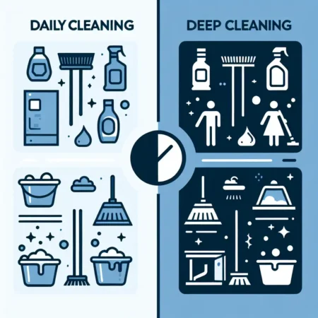 Jasa Cleaning Harian vs Deep Cleaning: Apa Bedanya?