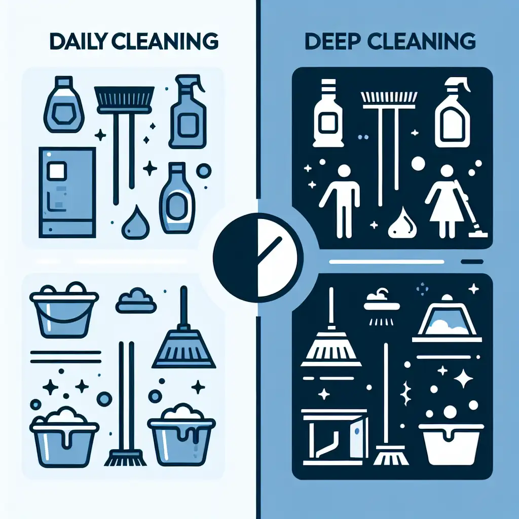 Jasa Cleaning Harian vs Deep Cleaning: Apa Bedanya?